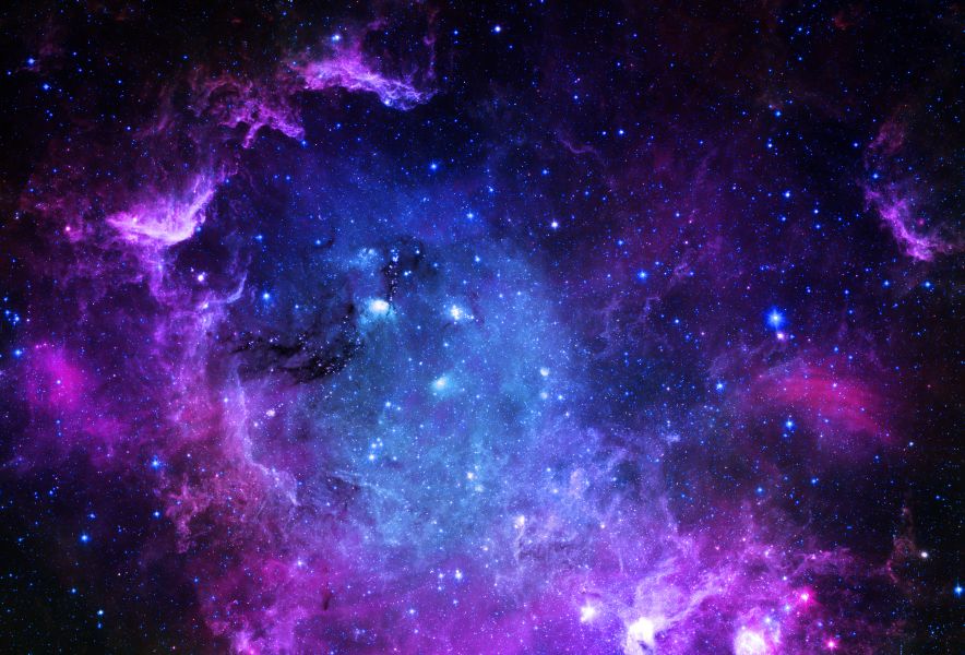 Картина на холсте Космос, туманность, арт hd0592501