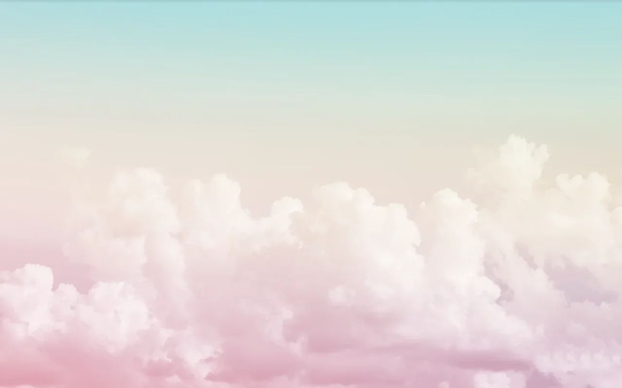 Картина на холсте Розовые облака, арт hd1891601