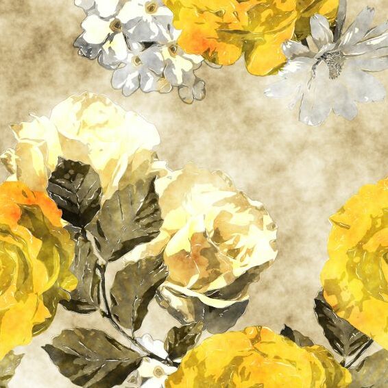 Картина на холсте цветы пано, арт hd0793001