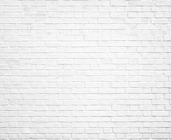 Картина на холсте кирпичная стена белая, арт hd0736701