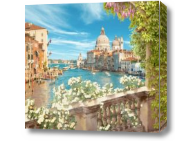 Картина Венеция с живописным видом